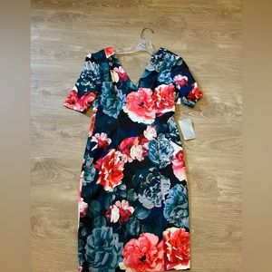 Eliza J NWT sz 2 floral dress